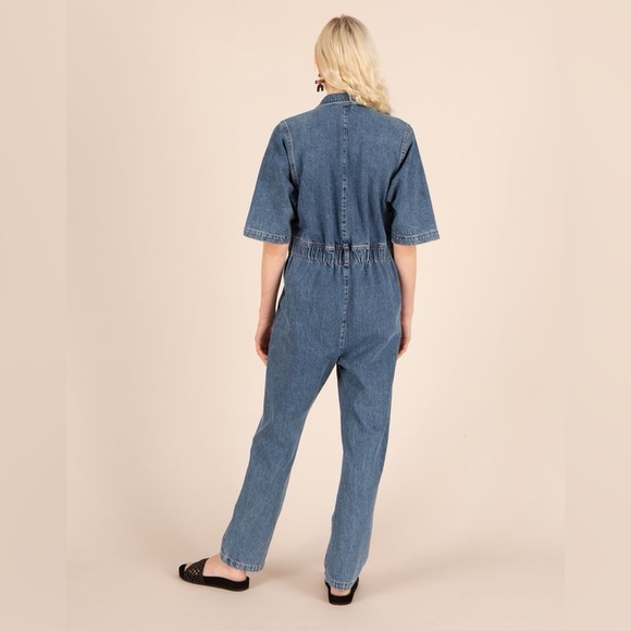 RACHEL COMEY DRILL JUMPSUIT - Picture 13 of 16